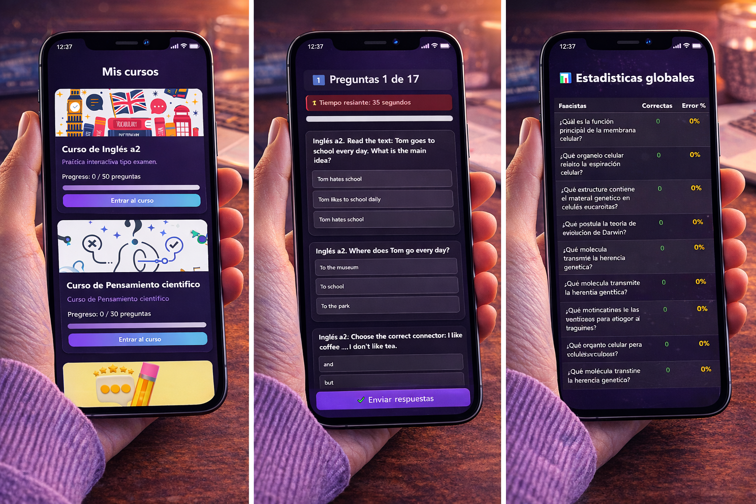Captura de QuickLearner 2
